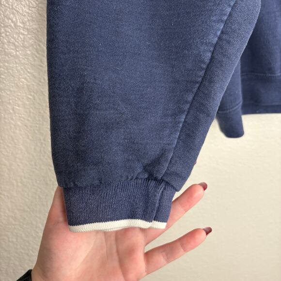 Hard Rock Las Vegas Women's Size Medium V-Neck Long Sleeve Blue Pullover Sweater - Picture 2 of 7